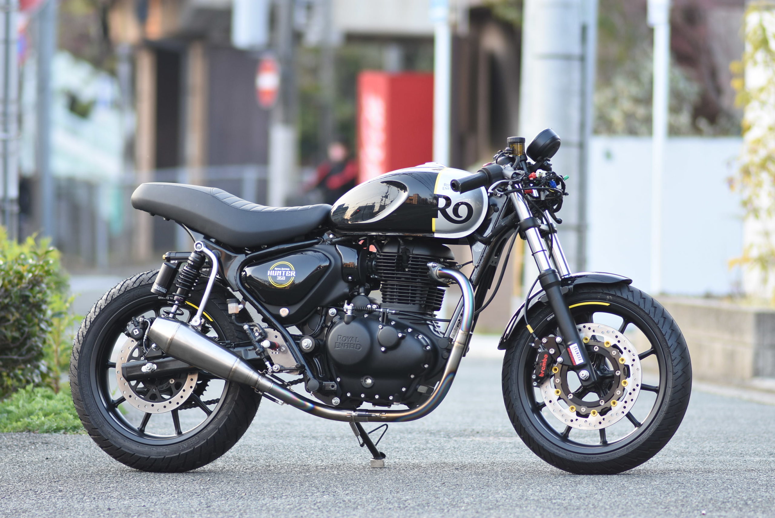 ロイヤルエンフィールド ハンター350 マフラー製作-6 - MAINTENANCE