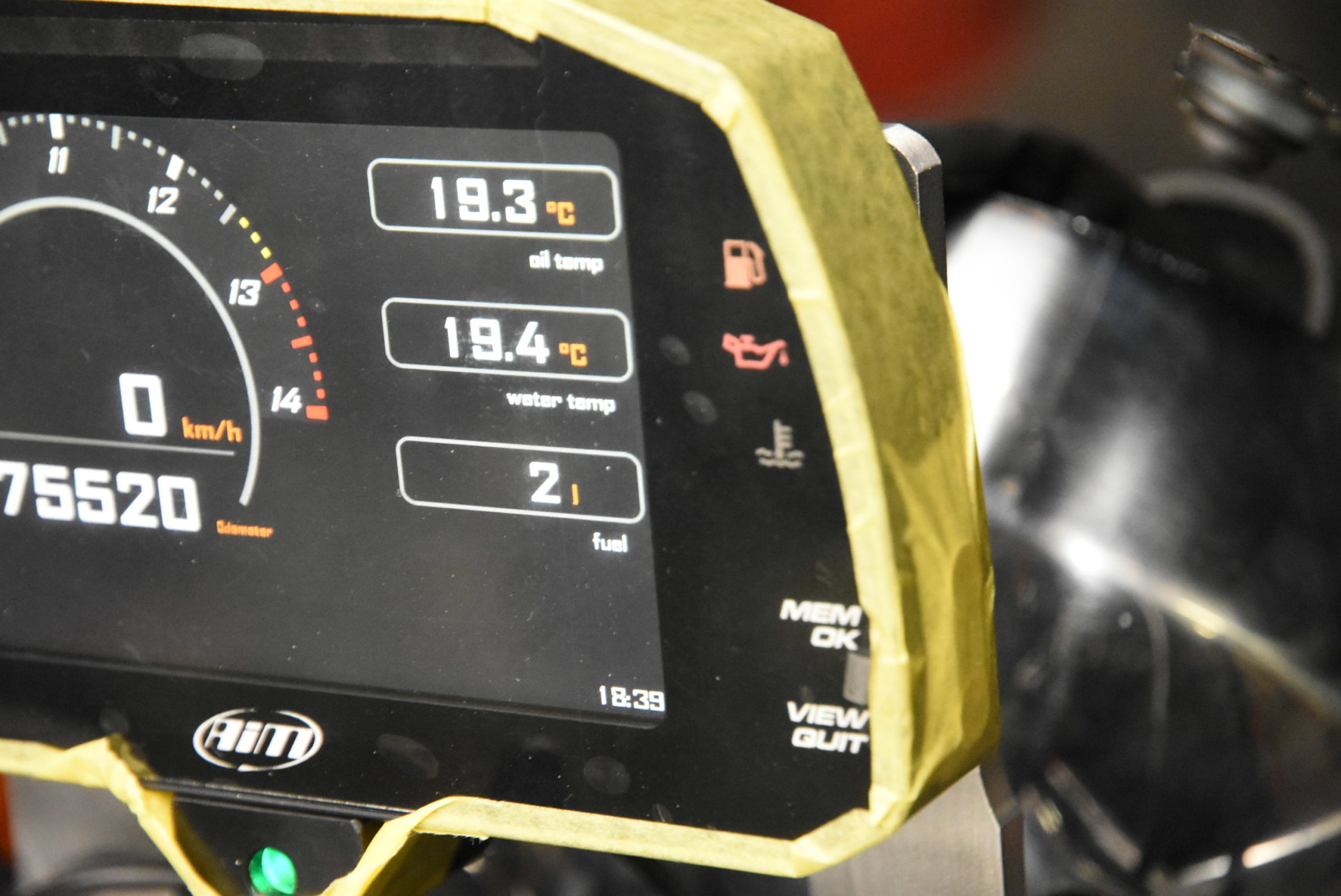 FZS1000 aim mxs 1.3 strada メーター-10 - MAINTENANCE SHOP QUARTER